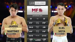 Eliel Mota vs Jander Mart&iacute;nez en Lux 046