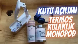 stanley lincini konuşuyoruz ve kutu a&ccedil;ıyoruz | stanley travel mug, yemek termosu, jbl kulaklık 