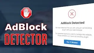 AdBlock Detector Add-On [AdBlock Plugin] 🛑  Full Guide to block out Users using AdBlock Softwares
