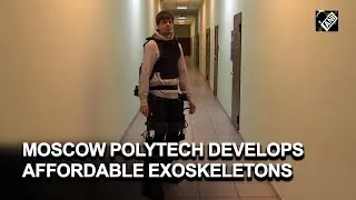 Moscow Polytech Develops Affordable Exoskeletons
