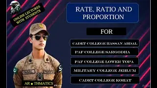 Rate, Ratio and Proportion| Easy concepts