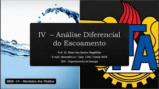Análise Diferencial do Escoamento - Equação da continuidade diferencial (I/IV)