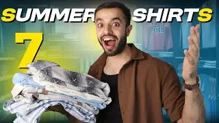 Top 7 Summer Shirts You Need in 2025 I Starting 489 I Upgrade Your Summer Wardrobe