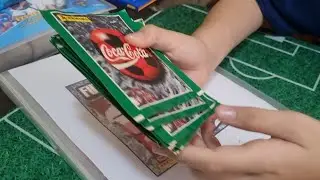 Cole&ccedil;&atilde;o futcards Coca-Cola 1997! Tentando completar a cole&ccedil;&atilde;o de 60 cards!