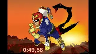 SSF2 1.4 - Race To The Finish (Captain Falcon) - 0:49'43
