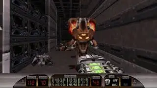 Duke Nukem 3D Walkthrough #13 - E2L6 - Tiberius Station (100%)