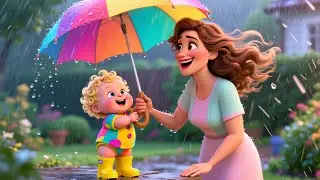 Baby&rsquo;s Rainy Day ☔🌧️✨ | Kids Fantasy Song | Learn Weather Feelings with Gentle Rain Fun