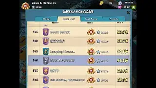 Boom Beach WS S30 Final Three 3 ER Leaderboard Combat METAs, Tech Tree & Base Design