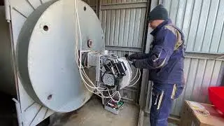 Наладка вентиляторной горелки ExEco RS50