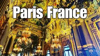 Paris France 🇫🇷 l Palais Garnier Inside l 4K Walk Tourist View Summer 2022