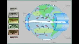 Global Wind Circulation Pattern 🌍