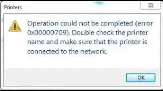 Fix 0x00000709 & 0x0000011b One Click Win10-11 | 100000% fix | 2024