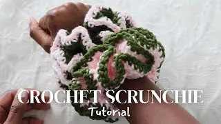 The Only Crochet Scrunchie Tutorial You&rsquo;ll Ever Need (Quick + Easy)