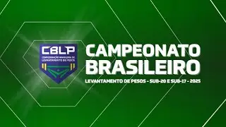 Campeonato Brasileiro Sub-20 e Sub-17 2025 - Dia 1 (16/10)