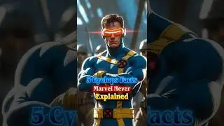 5 Cyclops Facts Marvel Never Explained #marvel #cyclops #ai #shorts_video