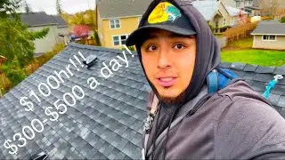 How to make $300 to $500 a day Gutter Cleaning!
