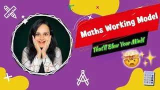 Angles Made FUN! 🔄 Easy Maths Working Model for Students 📐✨