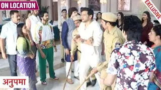Anupama | Prem Ko Police Ne Kiya Giraftaar, Rahi Aur Parivaar Ko Sadma | On Location