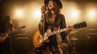 Eric Clapton, Jimi Hendrix, Amy Linehouse, Etta James, SRV | Lady Blues Rock Powerful Guitar & Vocal