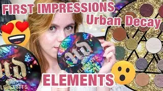 Urban Decay Elements Palette, Love It ? | First Impression & Swatches