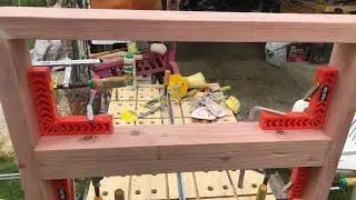 solid redwood table legs done