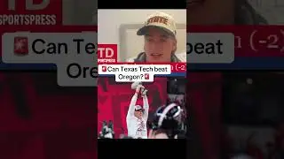 Can Texas Tech beat Oregon? #americanfootball #cfpplayoffs #gamepicks