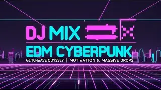 DJ Mix 🎧 EDM Cyberpunk | Glitchwave Odyssey &ndash; Motivation & Massive Drops