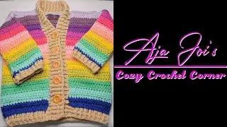Kids Cardigan Tutorial (Size 4T-5T)