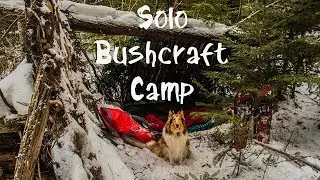 Solo Winter Bushcraft Camp