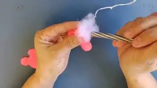 chaveiro de feltro Minnie