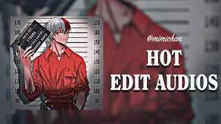 edit audios that hit harder than bullets ⚡