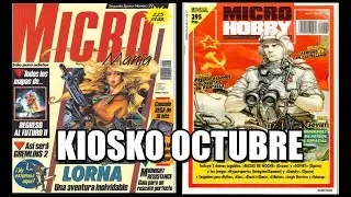 MICROMANIA Y MICROHOBBY KIOSKO OCTUBRE