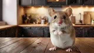 Mouse are playing in kitchen ( For Cats )