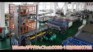 PP corrugated hollow sheet making production machine How to make PP hollow sheet