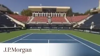 360-Degree Video Centre Court | Dubai Duty Free Tennis Championships | J.P. Morgan