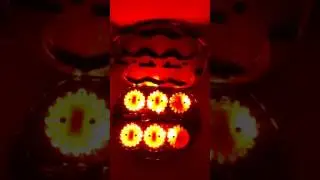 6 Pack Orange Amber Led Power Flares Led Emergency Flares Led Safety Flares Led Road Flares