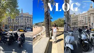 Barcelona travel vlog 🏝🛫