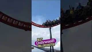 Amusement Park Roller Coaster! Dollywood Big Bear Mountain! #rollercoaster #dollywood #shortsfeed