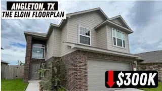 Houston Texas| Angelton Texas| New Construction Homes Tour 2022| Anglia Homes/New Homes #realestate