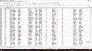 Abriendo archivos CSV con libre Office