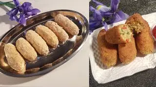 Crispy Chicken Potato Roll Recipe | Easy Potato Roll | Yummy Potato Roll