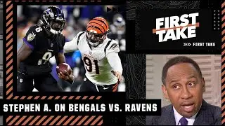 Stephen A. reacts to Bengals vs. Ravens: Baltimore FINALLY showed up! | First Take
