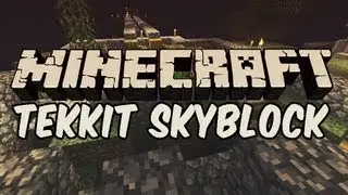 Tekkit Skyblock - Osa 1 - T&auml;st&auml; Se L&auml;htee...ehk&auml;.