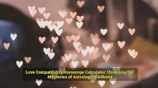 Astrology Compatibility And Relationship Calculator Free!!!
