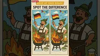 🔍 Spot the Difference | German BBQ vibes