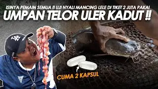 EXPERIMEN EXTREME UMPAN TELUR KADUT !! BUAT YANG BERANI-BERANI AJA DI TIKET EXECUTIVE !! || BAM#12