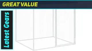 Spacious & Secure! Galvanized Steel Chicken Coop & Rabbit Hutch: Is It Worth It?