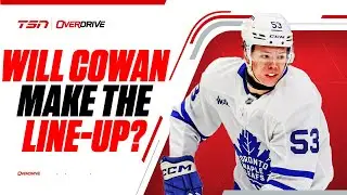 Will Easton Cowan make Leafs opening night lineup?