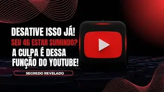 🛑 CUIDADO:O YouTube está DESTRUINDO sua Bateria em Segredo! 🚨 DESATIVE AGORA!