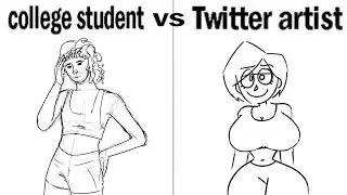 College Student VS Twitter Artist